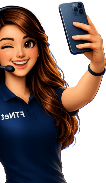 Atendente FTNet Selfie